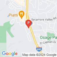 View Map of 915 San Ramon Valley Blvd.,Danville,CA,94526